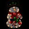 Northlight 30.5" Lighted Snowman with Candy Canes Christmas Outdoor Decoration